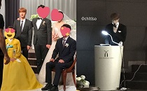 Btsジン 実兄の結婚式の司会写真 映像 クリップケーポップ